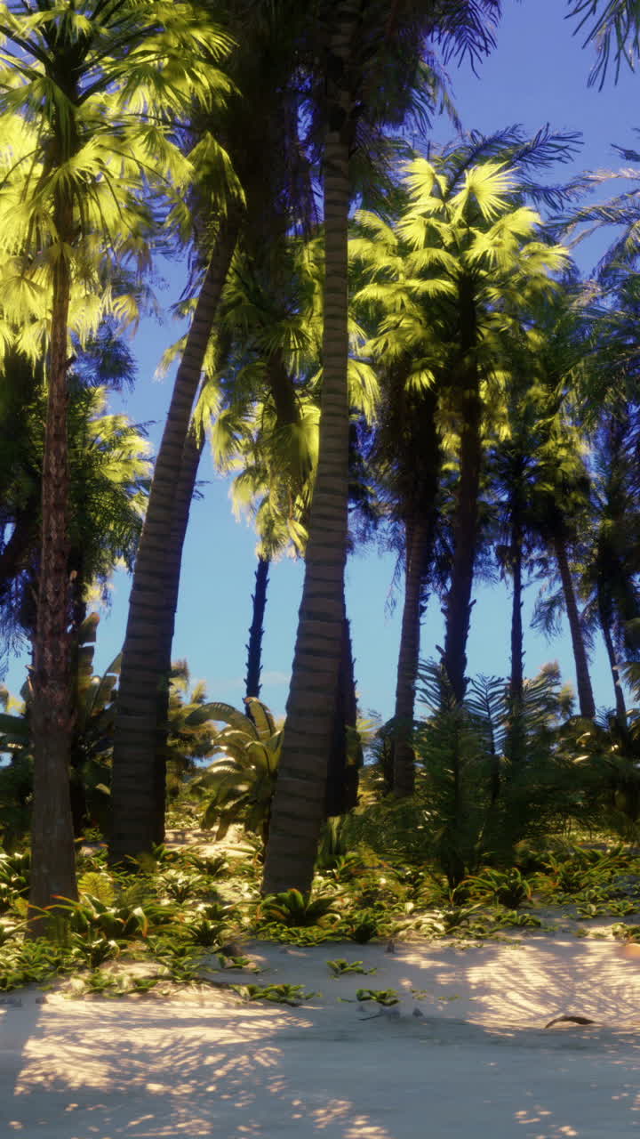 열대 해변 파라다이스