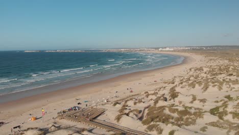 peniche , portugal aerial flight