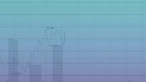 Animation-of-statistics-and-financial-data-processing-over-grid