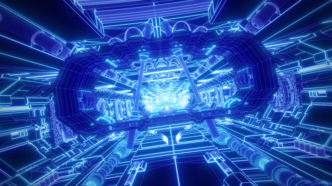 미래의 4k sf 터널