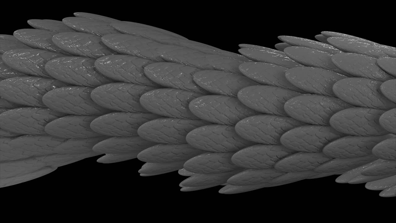 Detailed Dragon Scales Texture