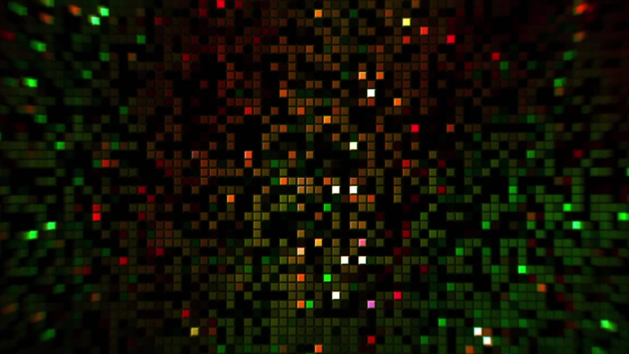 patrón geométrico abstracto con luces de colores