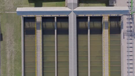 salinity barrier aqueduct in naranjo, san luis, santo domingo, dominican republic