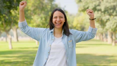 indian girl cheering