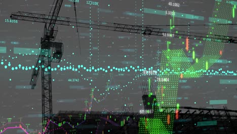 Animación-Del-Procesamiento-De-Datos-Financieros-En-Una-Obra.