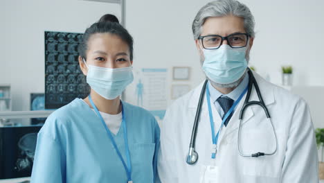 medical professionals in hospital setting