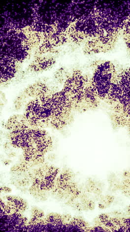 fondo espacial de las partículas abstractas de las galaxias