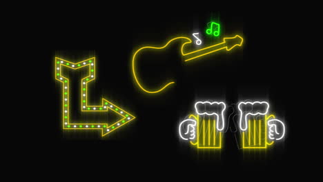 led light signs for bars