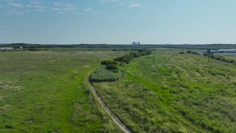 large open field grass field