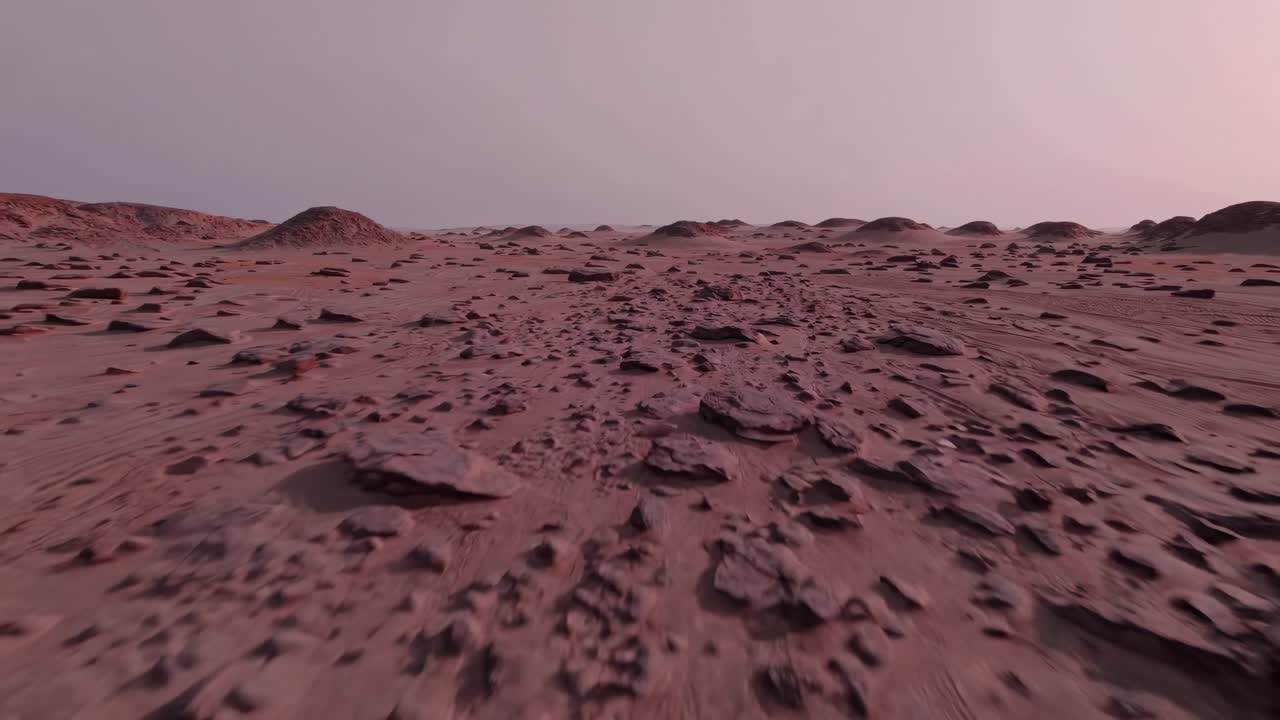 Red Planet Desert Landscape