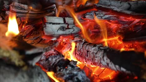 Flames-of-fire-on-black-background