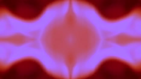 arte del caleidoscopio. fuego rojo, efectos simétricos. cambio de forma.
