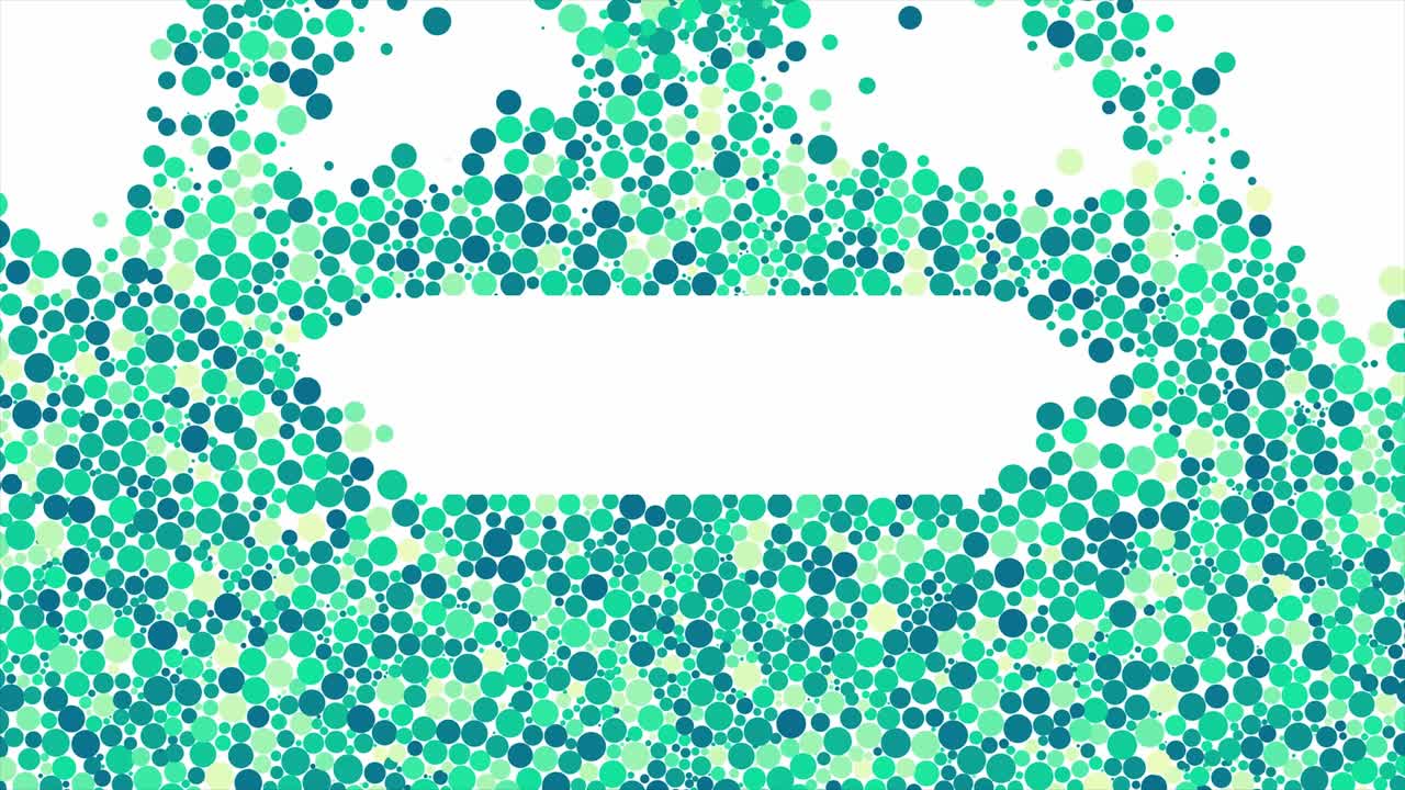 Abstract Blau- und Grünkreismuster Hintergrund