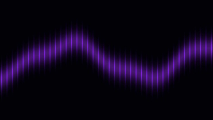 Colorful Wave Particle Background This clip displays colorful wave particles in motion. The background features a flowing design loop that fits well in live visuals for concerts, clubs, and LED scree
