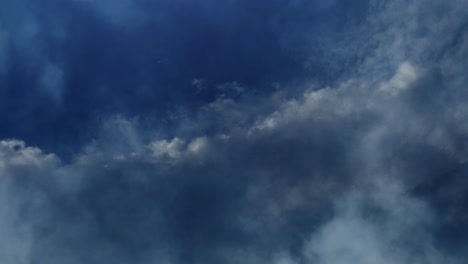 blue sky and dark clouds, thunderstorm