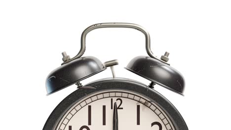 reloj despertador de estilo antiguo y antiguo