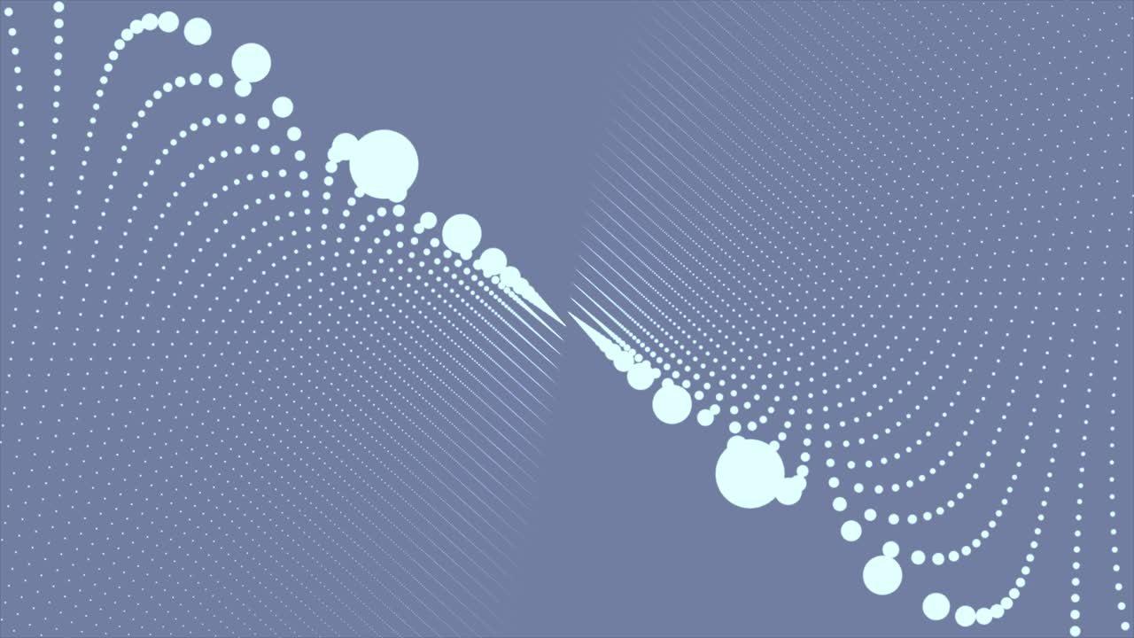 나선형 점과 함께 추상적인 파란색과 색 배경