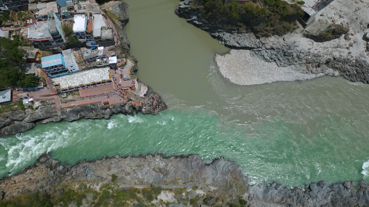 Devprayag is a town and a nagar panchayat, near New Tehri city in Tehri Garhwal District in the state of Uttarakhand, India,