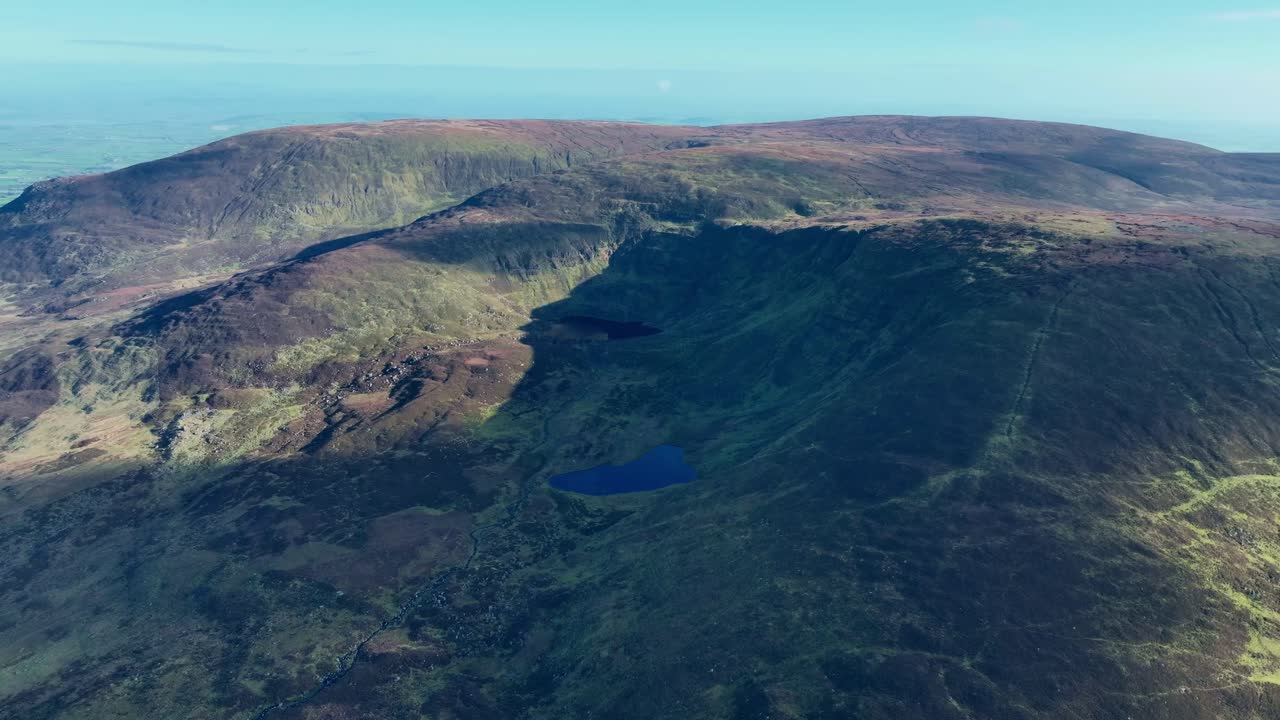 Epic Locations Ireland daybreak Comeragh Mountains Nire Lake at first light on a winter morning