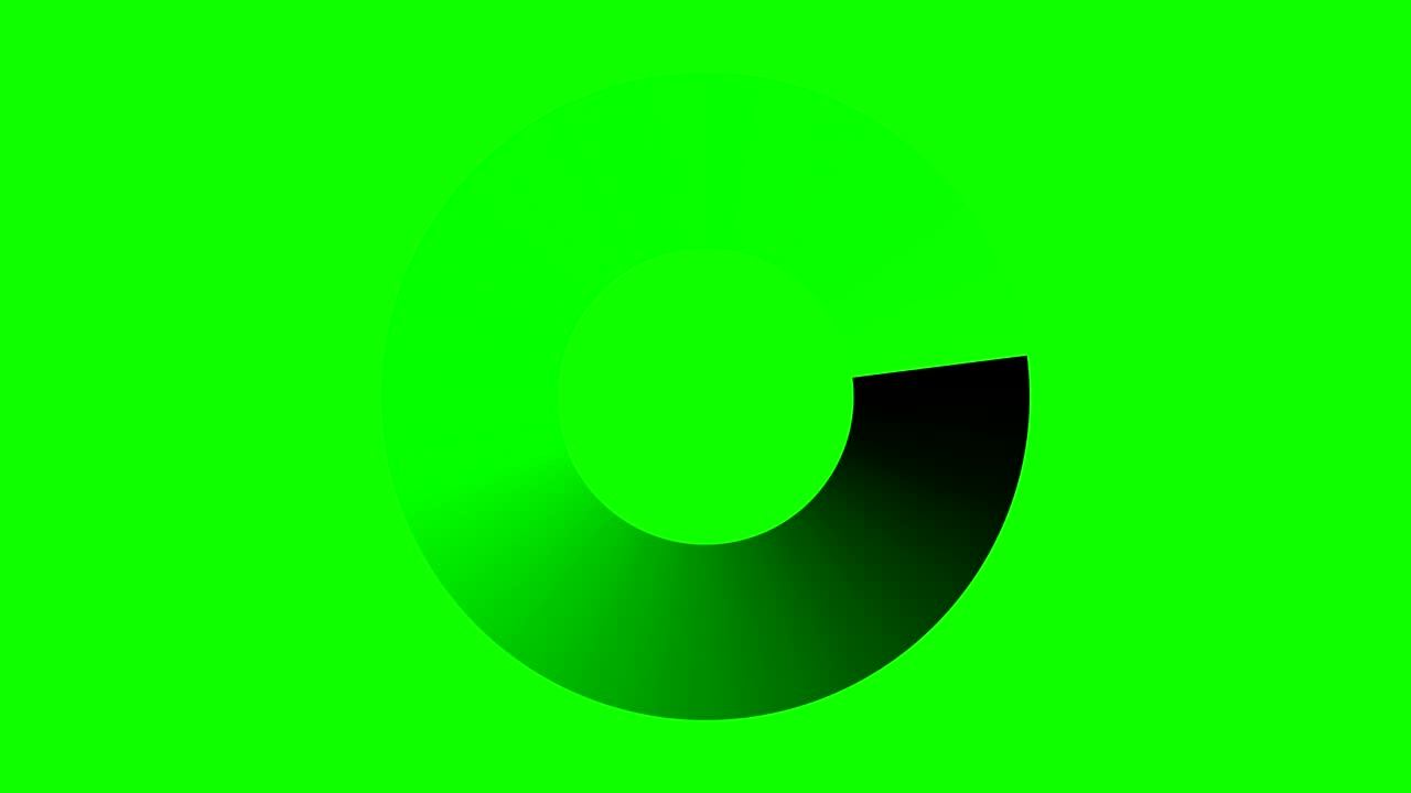 anillo de carga de progreso indicador de ui. círculo de carga. progreso de descarga, plantilla de diseño web de animación de precargador, carga de interfaz. animación del elemento ui en 4k