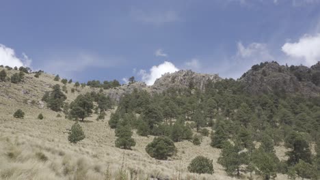 Mesmerizing-view-of-La-Malinche,-also-known-as-Matlalcueye-or-Malintzin-active-volcano-in-Mexico