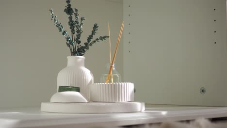 stylish home decor display
