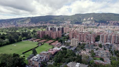 horizonte de bogotá paisaje urbano ciudad capital de colombia américa del sur