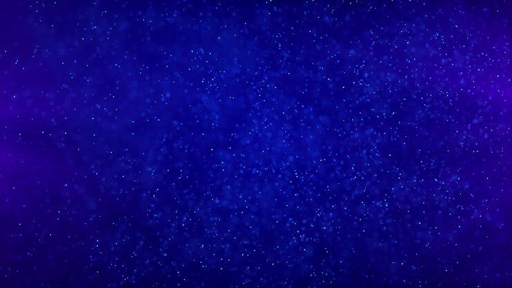 Sfondo con particelle blu