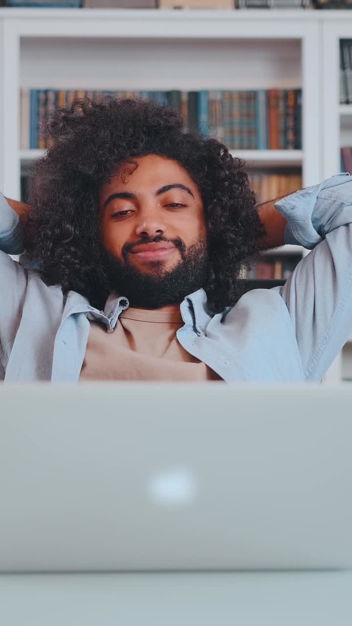 Engaging online learning session in a cozy home office setting