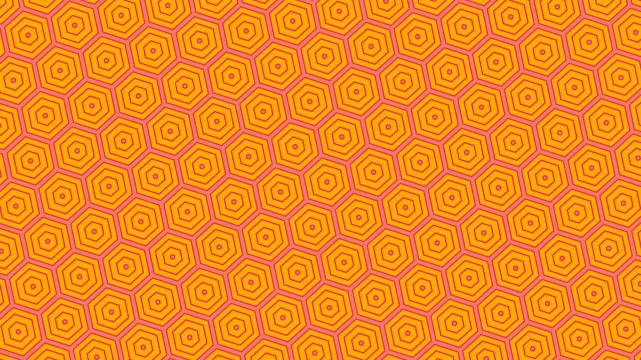 patrón gráfico que cambia rápidamente de color a medida que gira en el sentido de las agujas del reloj y luego en el sentido contrario, creando un efecto hipnótico y estroboscópico.