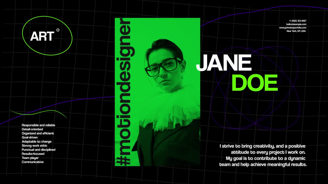 This template features a pack of 5 slides in a modern style