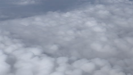 nubes esponjosas desde arriba
