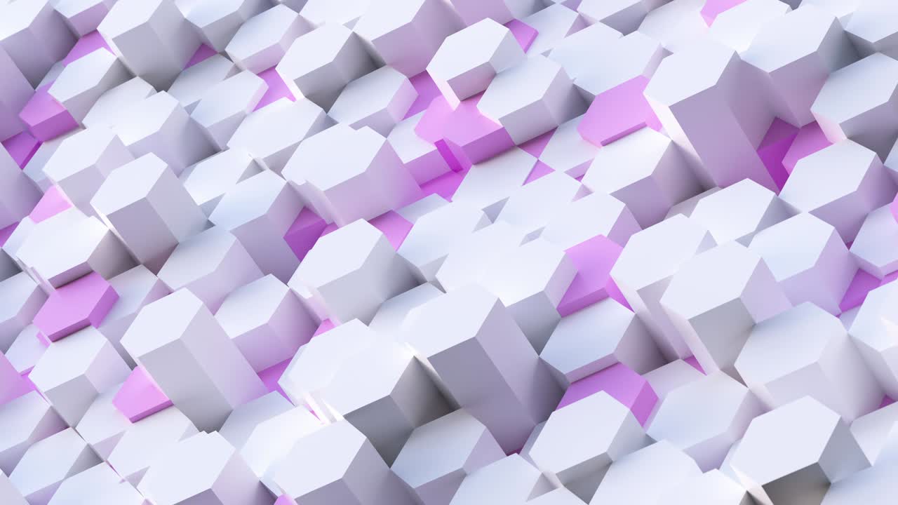 tecnología de movimiento de fondo de patrón hexagonal