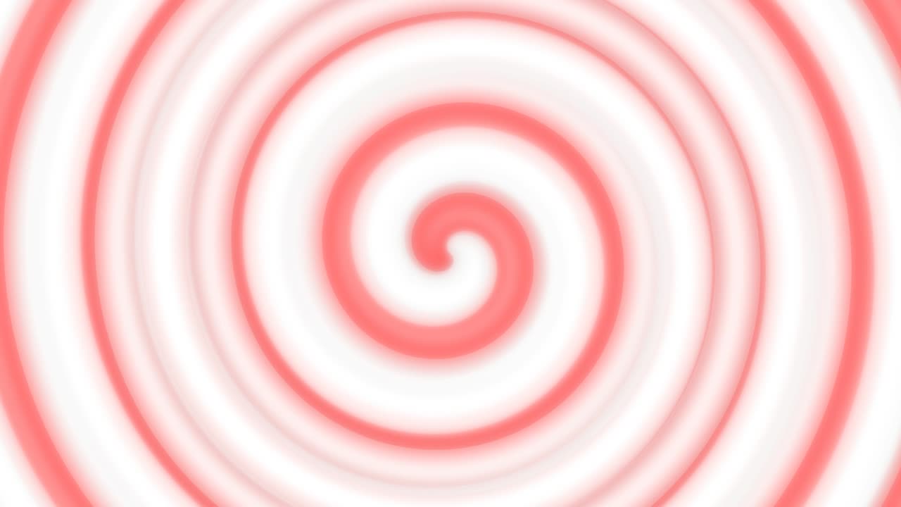 빨간색과 색의 나선형