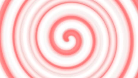 red and white spiral