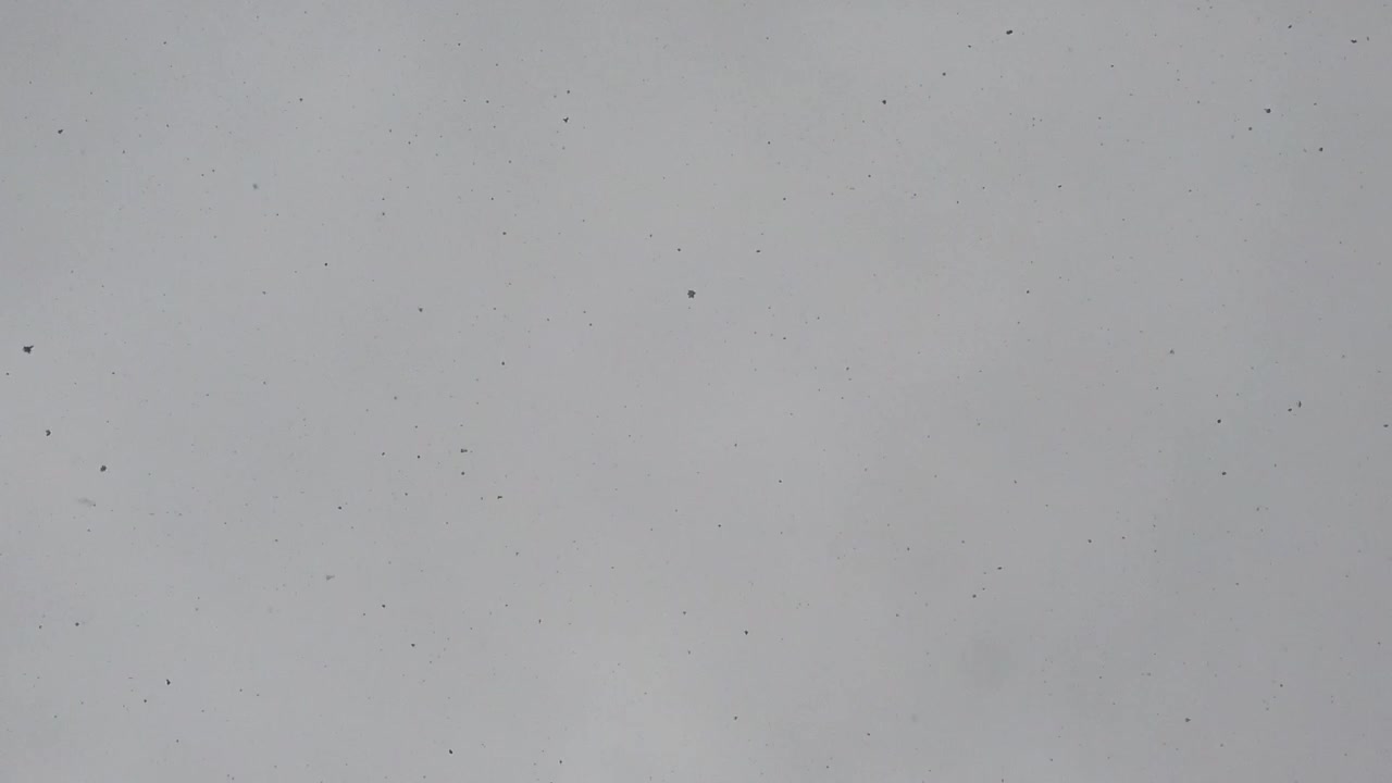 Clima invernal con nieve cayendo de las nubes