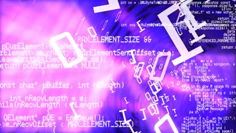 Binary codes surrounding the earth