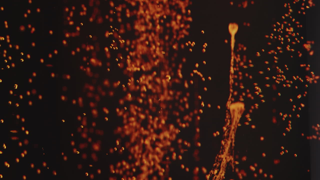 fuegos artificiales submarinos abstractos y luces intermitentes