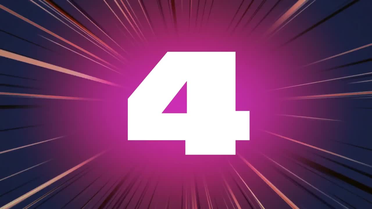 vídeo de cuenta atrás