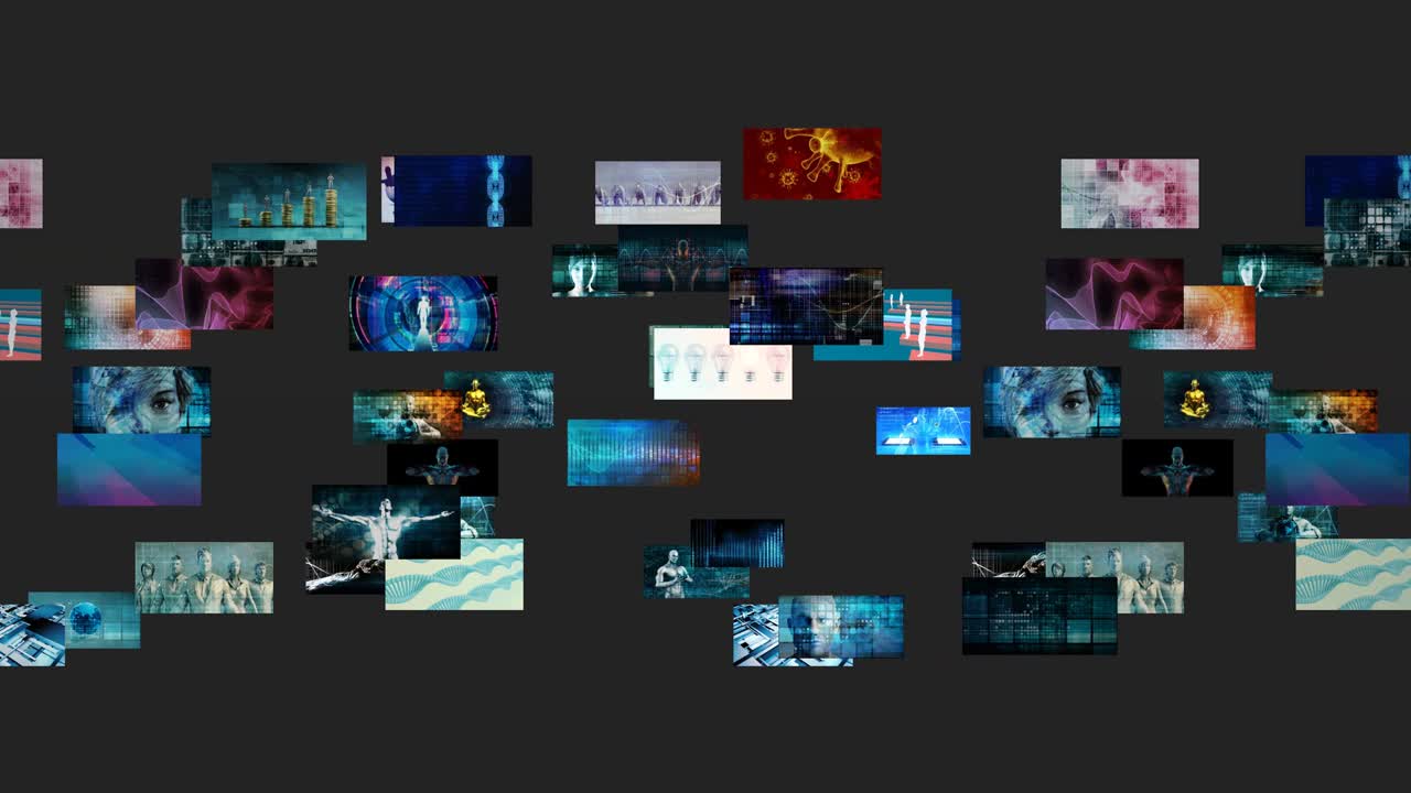 디지털 멀티미디어를 기술 개념으로 사용하는 온라인 마케팅