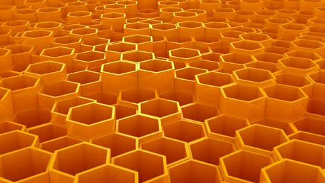 el fondo de los hexágonos
