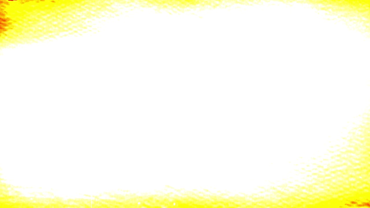 Vintage Film Frame Overlay with Yellow Border and Scratches