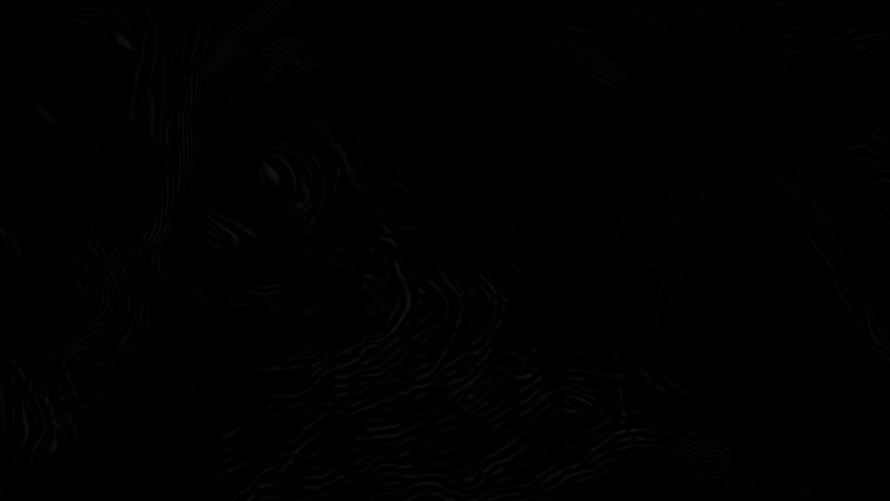 Overlay animato con texture astratta di acqua blu, video 4K trasparente, canale alfa, ProRes 4444.