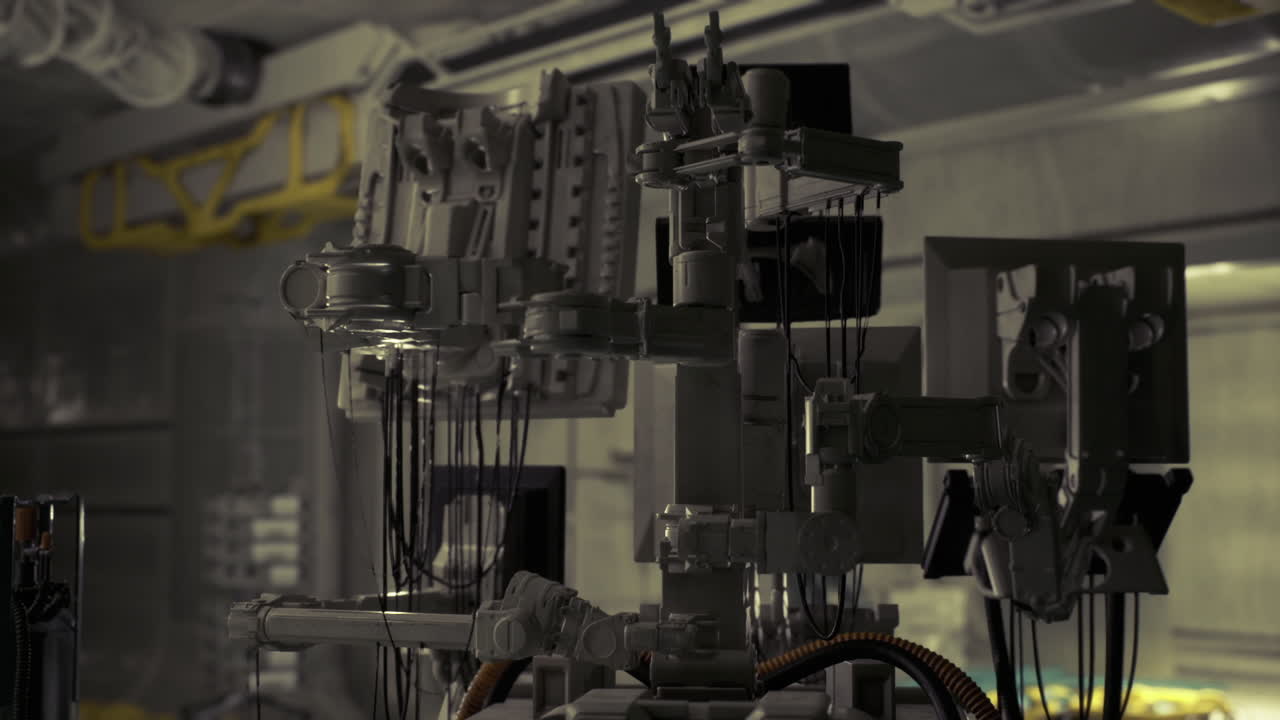 Industrial control system complex mechanical assembly components