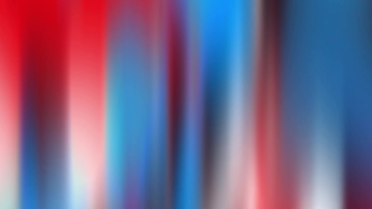 Fundo Abstrato em Movimento com Gradiente Vertical Vermelho e Azul