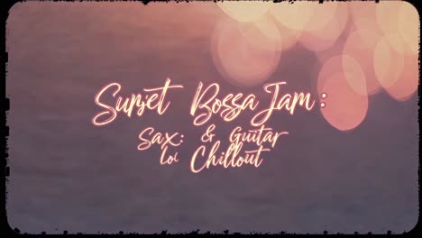 stylized text overlay on a blurred bokeh background, angled from the front