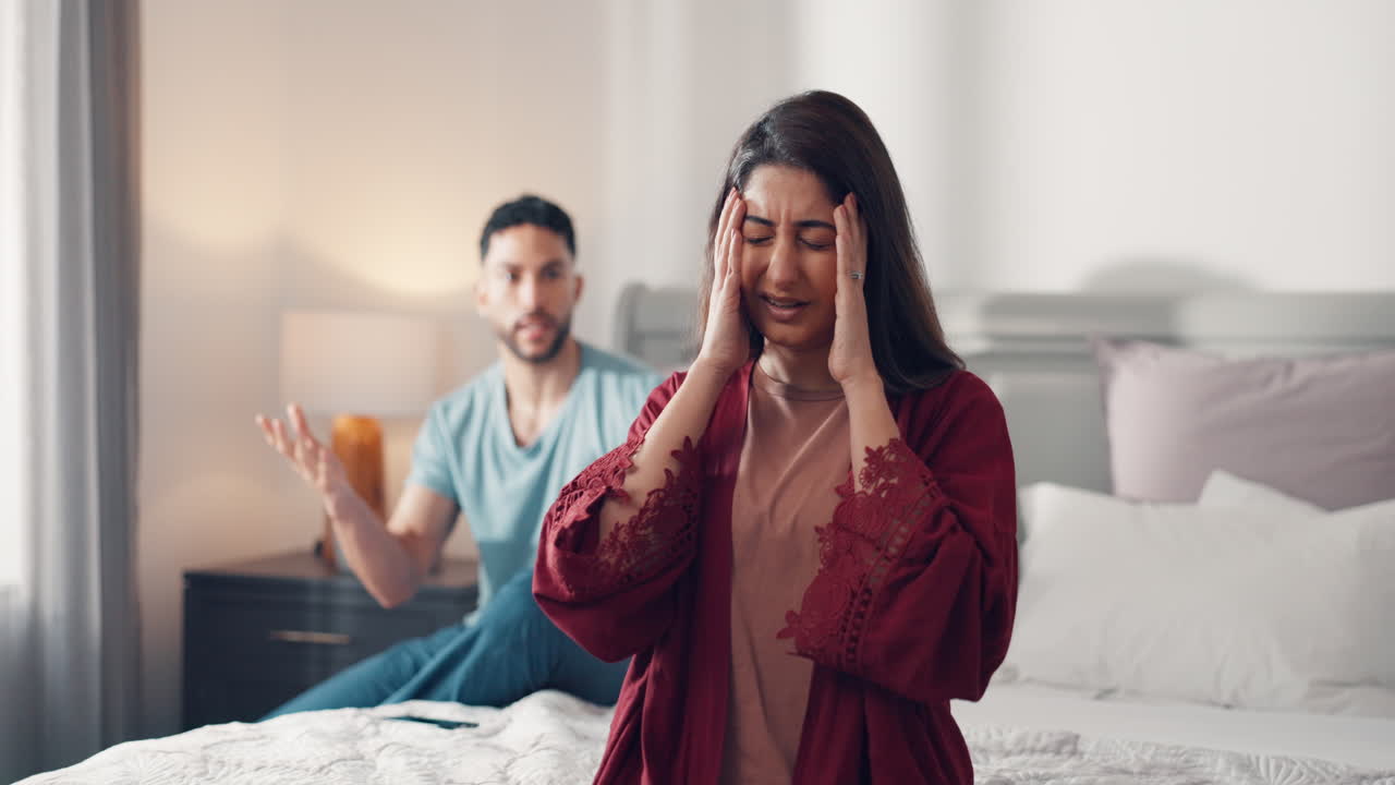 Couple Experiencing Relationship Problems