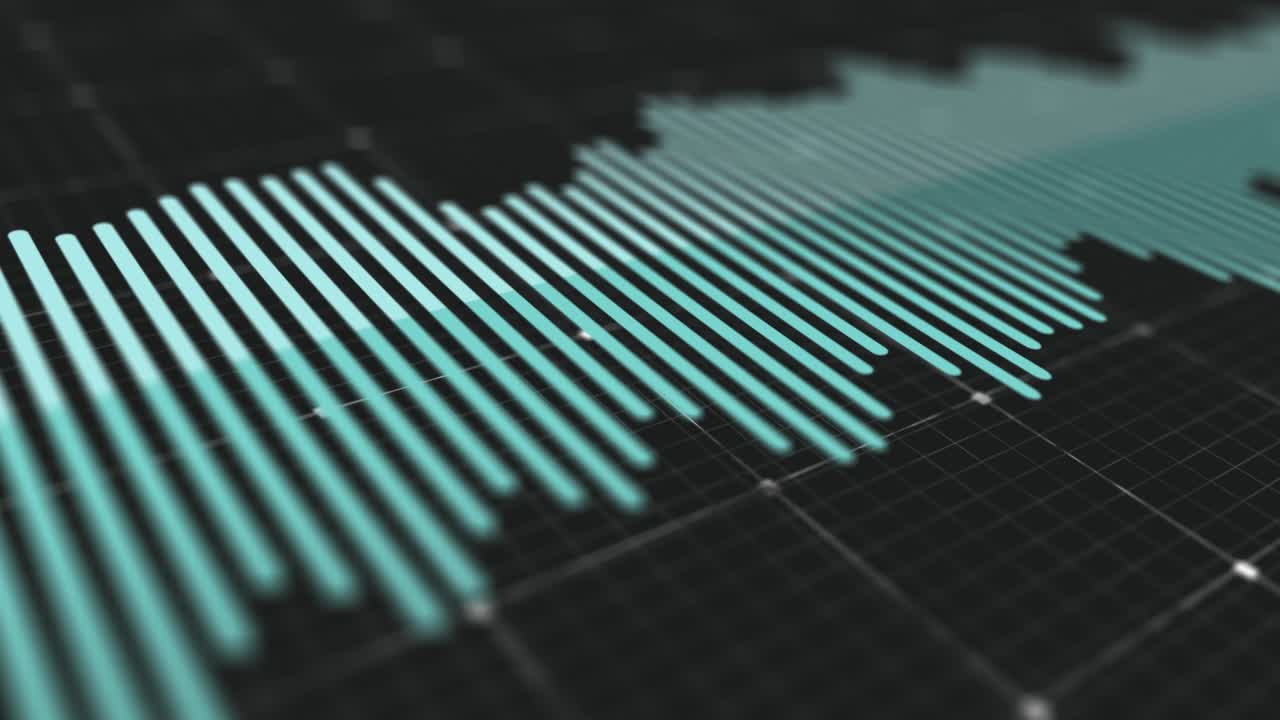infográfico de crecimiento de negocios y finanzas gráfico de barras o gráfico de animación