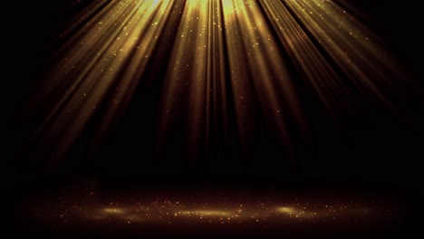 golden light rays background