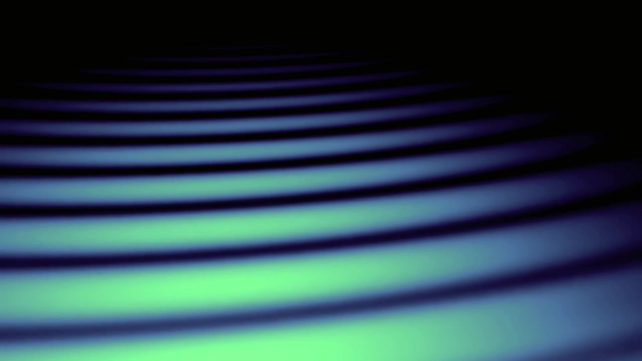 Abstract Background with Glowing Cyan and Blue Light Waves